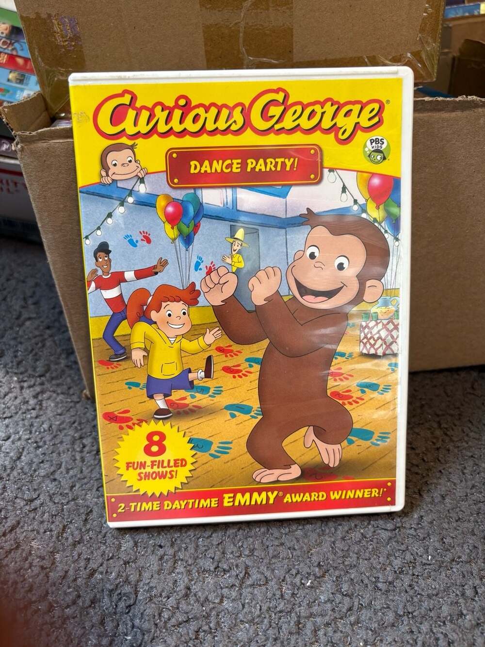 Curious George: Dance Party! DVD
